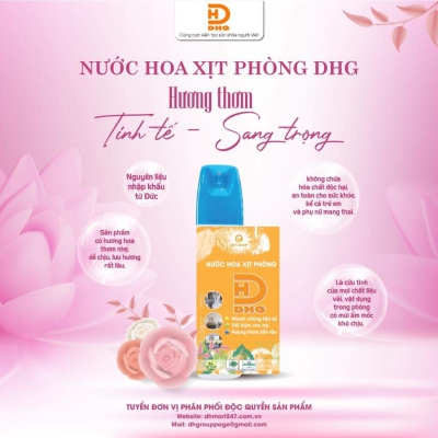 NƯỚC HOA XỊT PHÒNG DHG