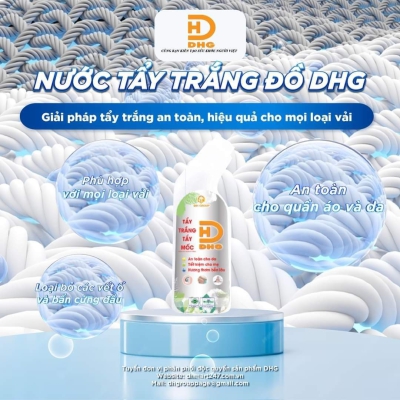 NƯỚC TẨY TRẮNG ĐỒ DHG