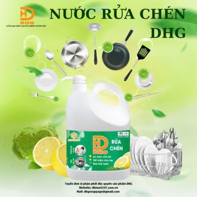 Nước Rửa Chén DHG 1,6L