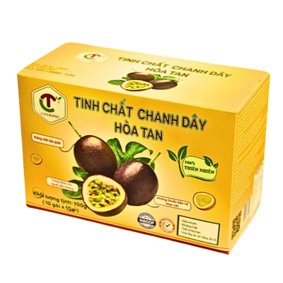 Tinh Chất Chanh Dây Hòa Tan COTHIPRI 100g (HộP 10 Gói x 10g)