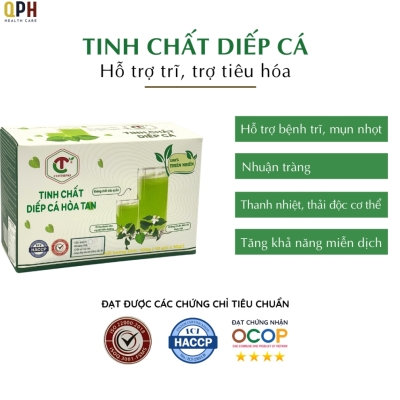 Tinh Chất Diếp Cá Hòa Tan COTHIPRI 100g (Hộp 10 Gói X 10g)