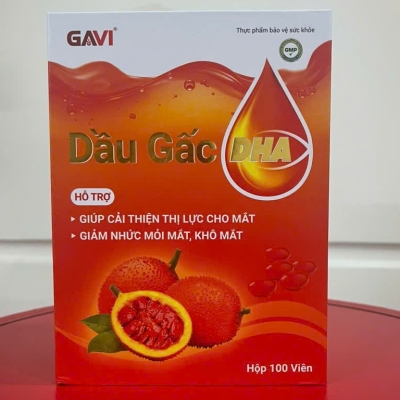 Dầu gấc DHA ( Bổ sung dưỡng chất cho mắt, giúp cải thiện thị lực)